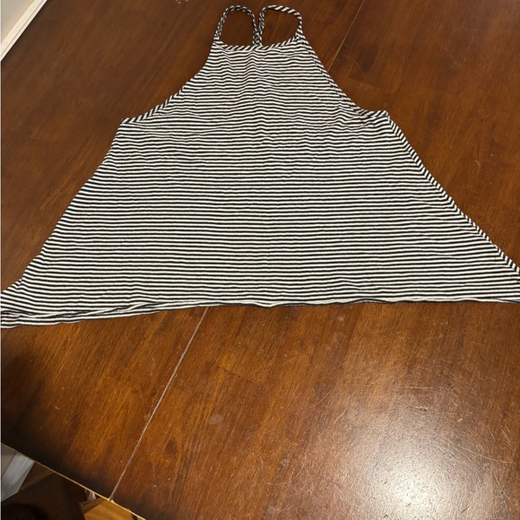 Hollister Tops - Hollister Striped Black and White Tank Top
